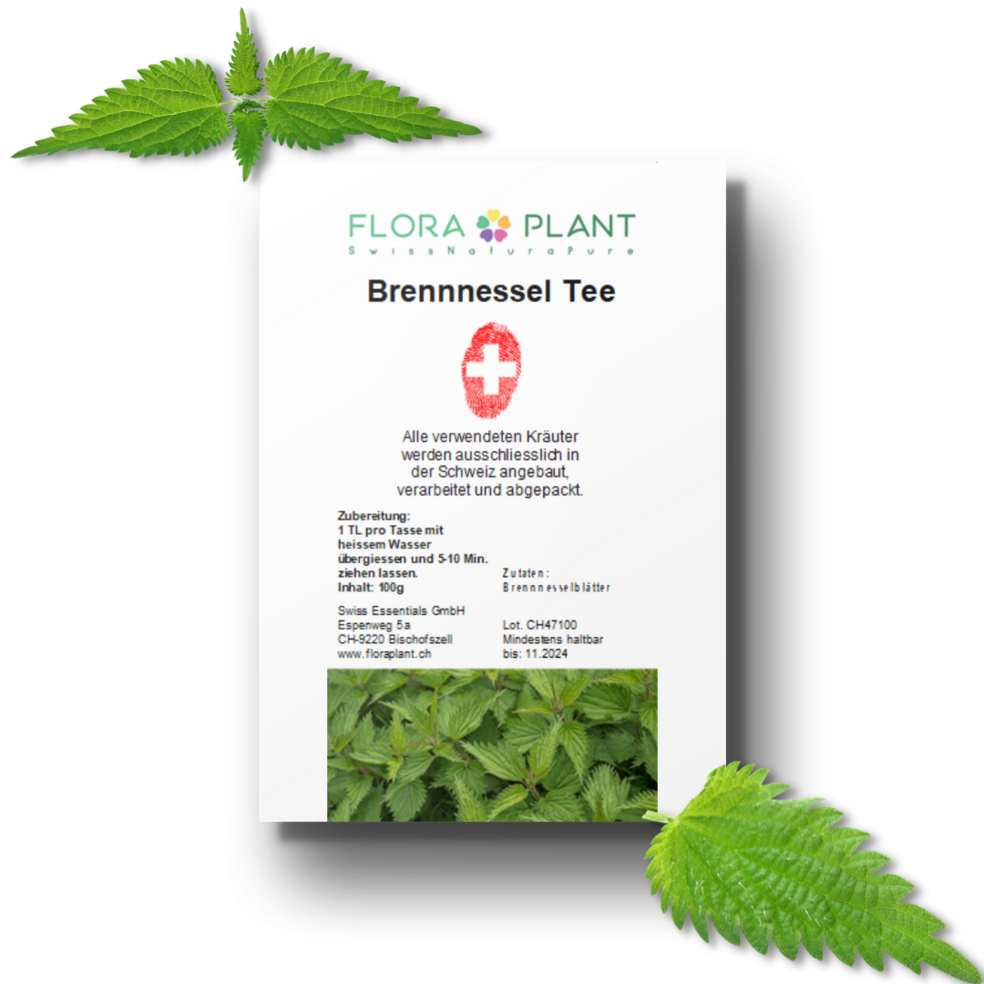 Brennnessel Tee in Verpackung