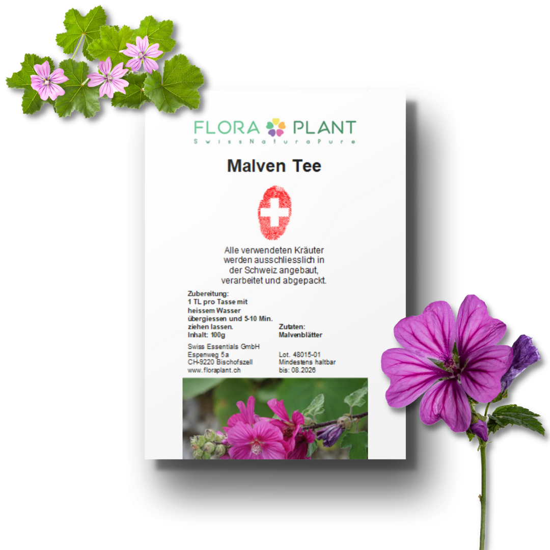 Malven Tee in Verpackung