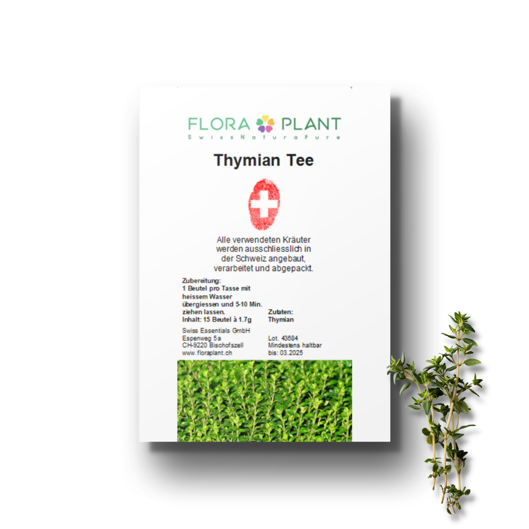 Thymian Tee in Verpackung