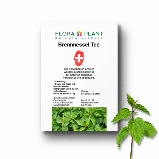 FLORAPLANT – Tisana all'ortica in bustine, confezione da 15 bustine