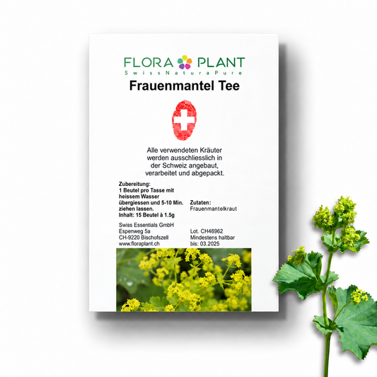 FLORAPLANT – Tisana all'alchemilla in bustine, confezione da 15 bustine