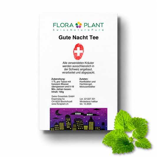 FLORAPLANT Gute Nacht Tee offen, 100 g loser Tee
