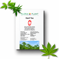 FLORAPLANT – Tisana alla canapa sfusa, confezione da 100 g