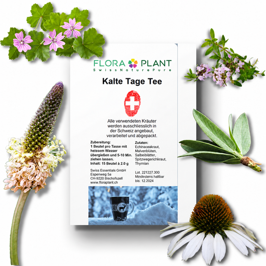 FLORAPLANT – Tisana Giorni freddi in bustine, confezione da 15 bustine