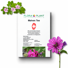 FLORAPLANT – Tisana alla malva sfusa, confezione da 100 g